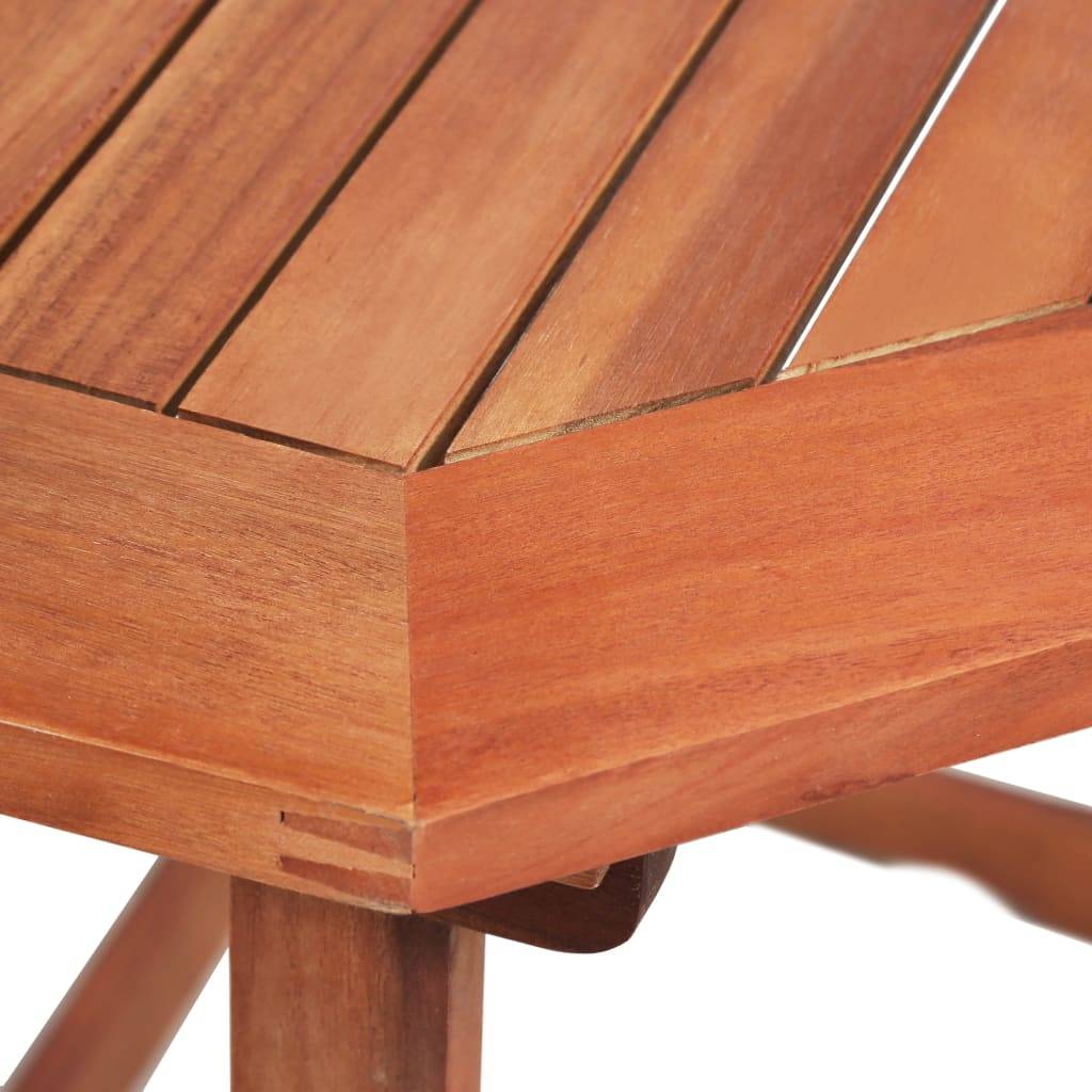 Vidaxl - Mobilier de bistro 2 pcs Bois d'acacia massif vidaXL 44038 - Imagen 4