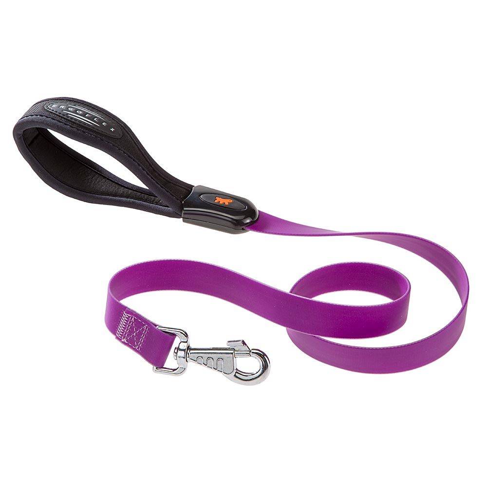 Ferplast - Laisse pour Chiens EVOLUTION G16/110 Hypoallergénique, Lavable, Poignée rembourrée, Violet - Imagen 1