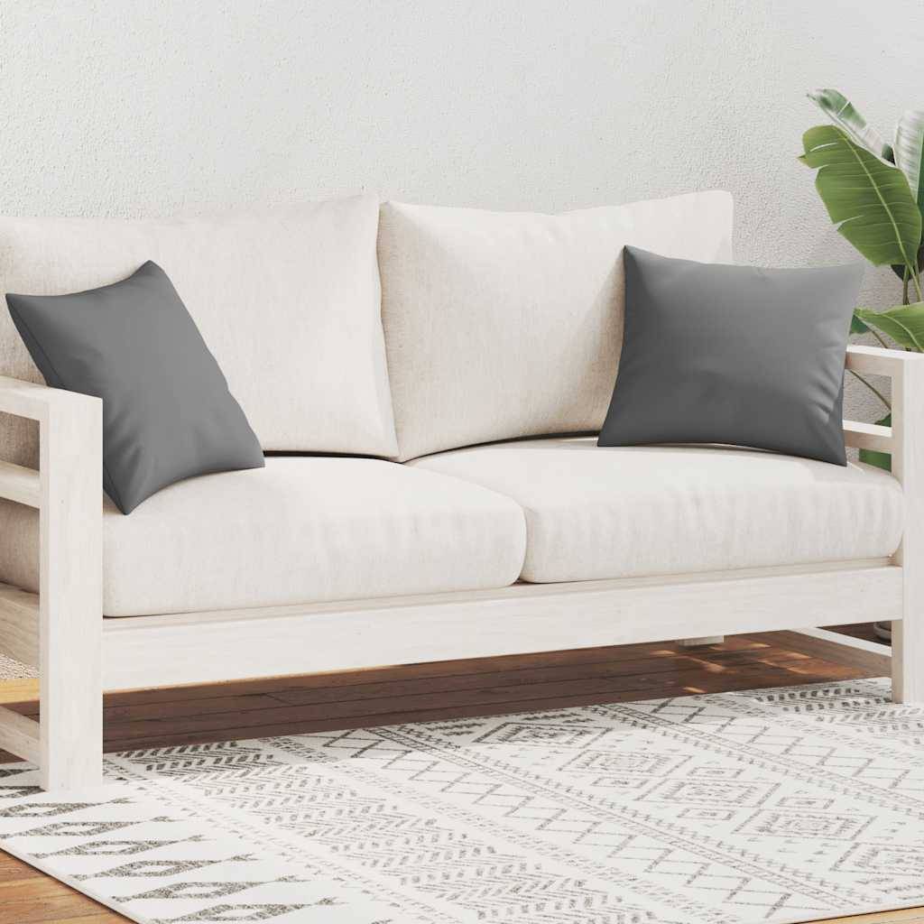 Coussin galette polyester gris  45 x 45 cm  - Prolenta premium p320.5 - Image 1