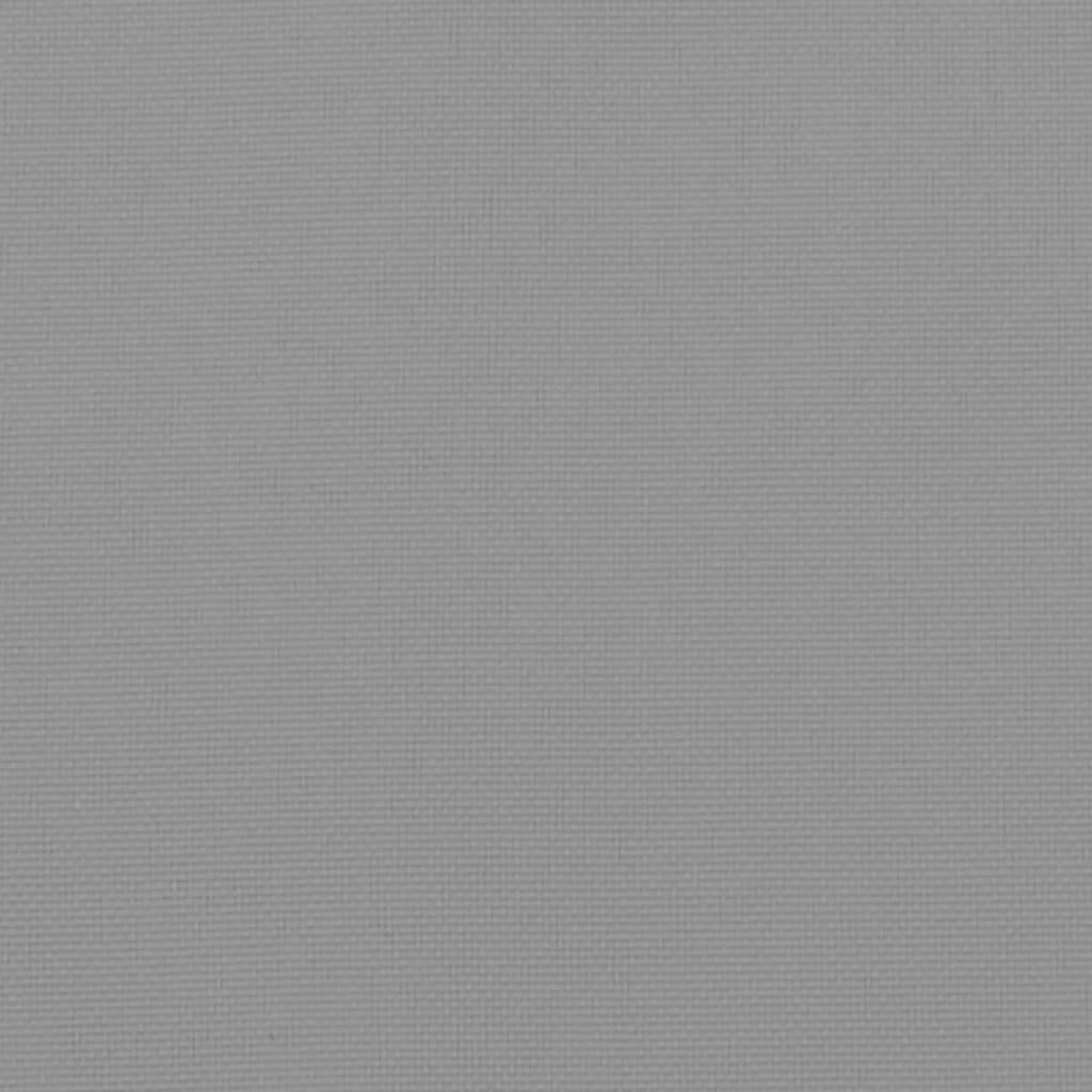 Coussin de banc de jardin gris 180x50x7 cm tissu oxford P120 - Image 6