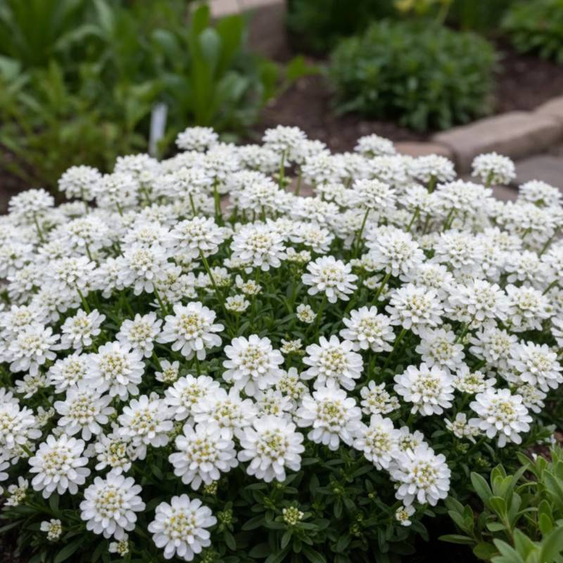 Iberis Snowflake à fleurs Blanche/ - feuillage Persistant - Godet - 5/20 cm