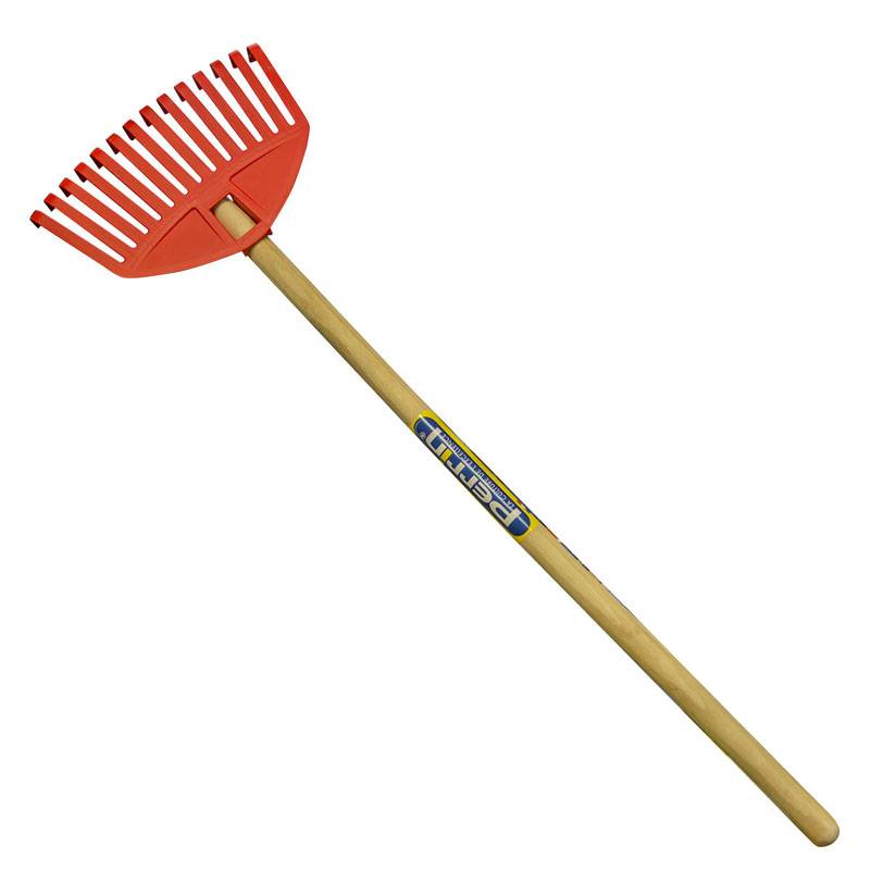 Outils Perrin - Balai à gazon enfant - manche bois - 60 cm Outils Perrin