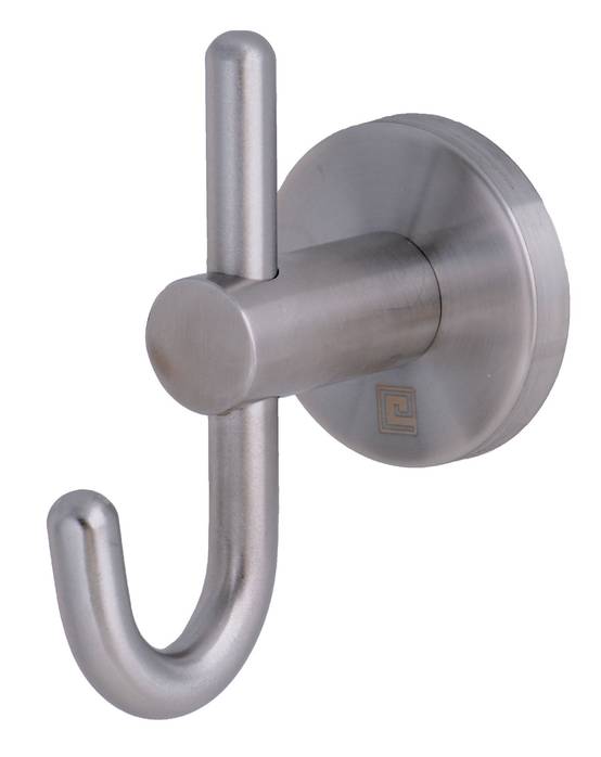 Patère PA22 inox brossé - HERACLES - B-INOX-PA22 - Image 1