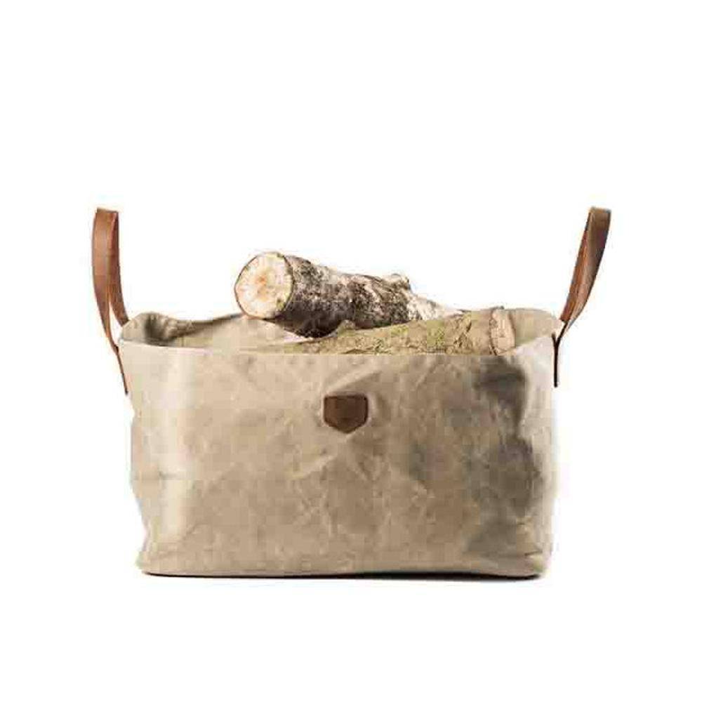 Sac à bûches Alaskan Firewood Beige - Imagen 1