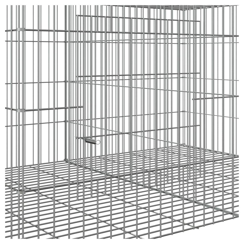 Vidaxl - Cage à lapin 6 panneaux 327x79x54 cm Fer galvanisé vidaXL 171572 - Imagen 4