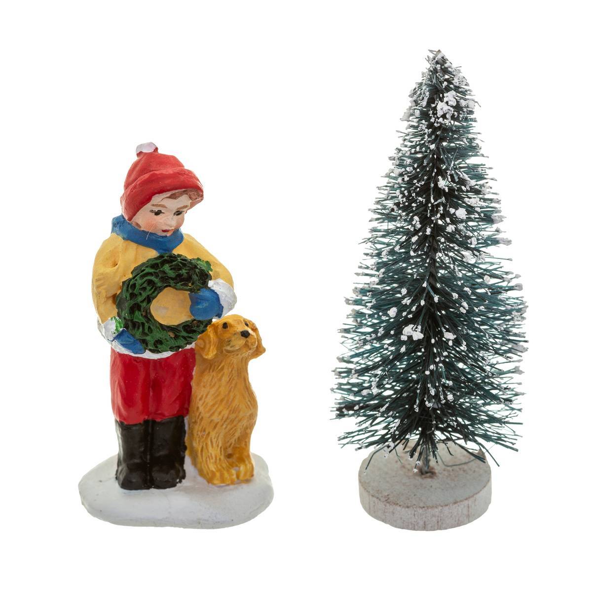 Feeric Christmas - Santon pour village sapin et personnages assorti - Feeric Lights & Christmas - Image 1