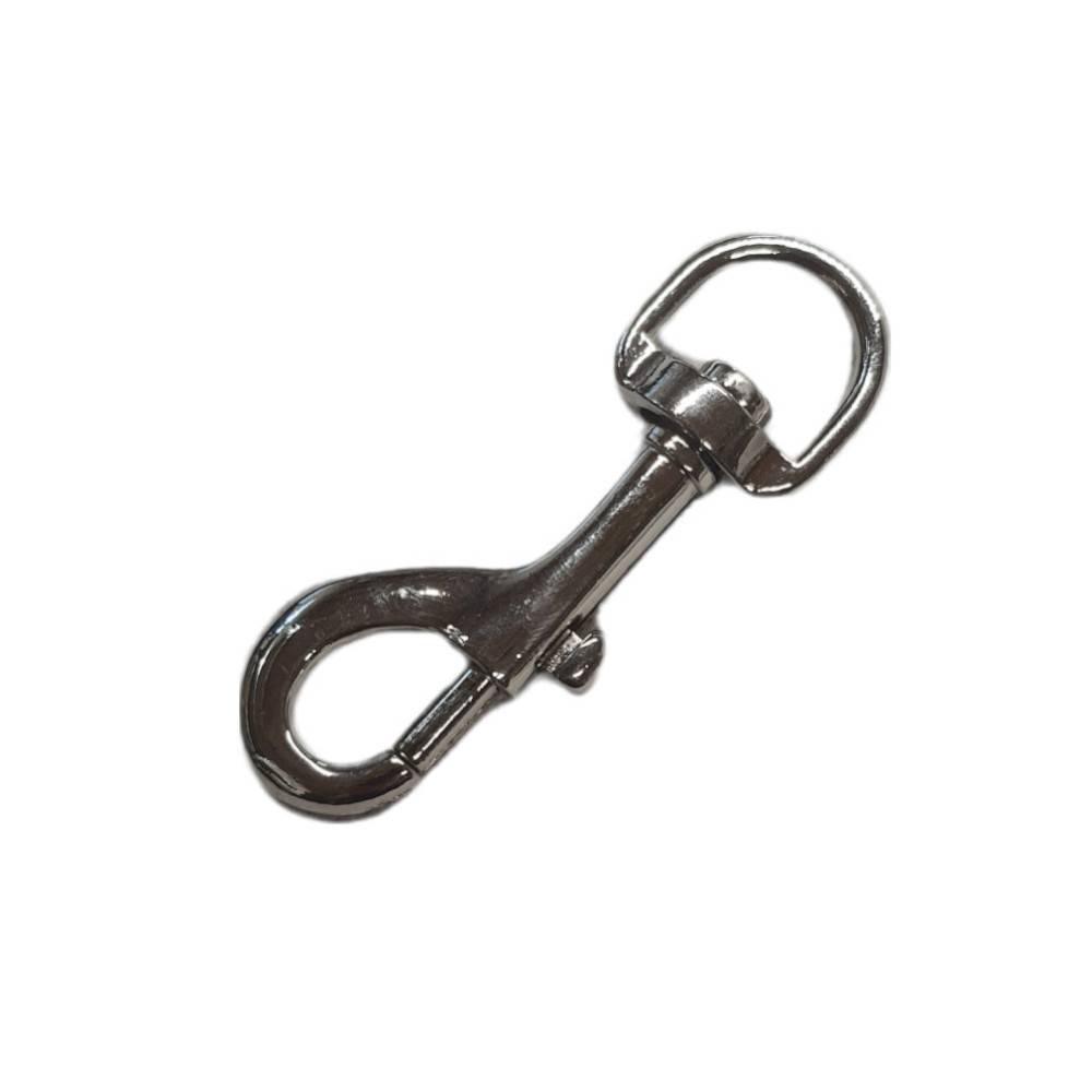 Mousqueton métal L. 90 mm  pour chien - Imagen 5
