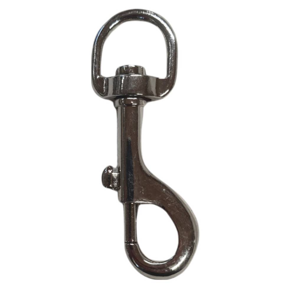 Mousqueton métal L. 90 mm  pour chien - Imagen 3