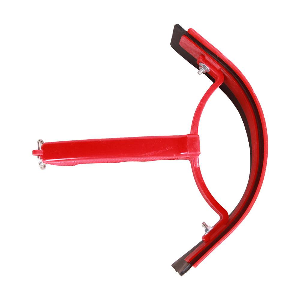 Cuchillo de calor curvado rojo - Imagen 1
