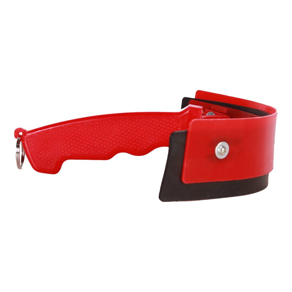 Cuchillo de calor curvado rojo - Imagen 2