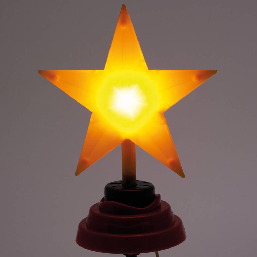 Sans Marque - Cimier pour arbre de Noël LED animé avec Père Noël - Image 5