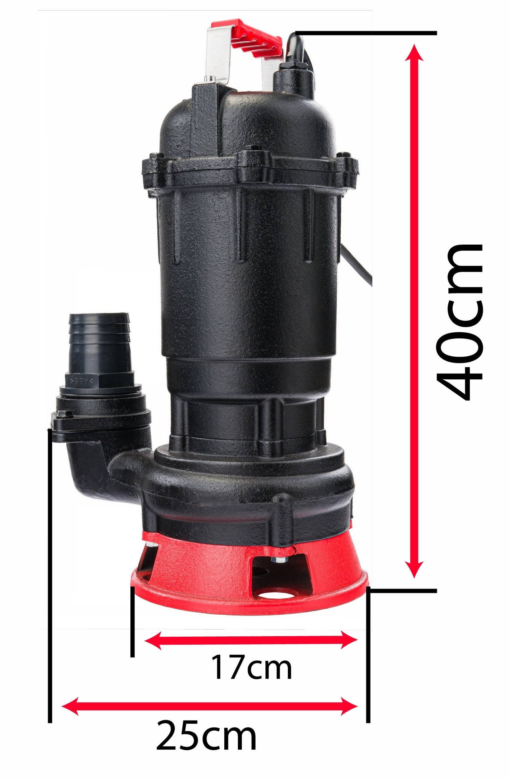Importdistrib - Pompe à eau pour fosse septique avec broyeur 750W IMPORTDISTRIB - Imagen 2