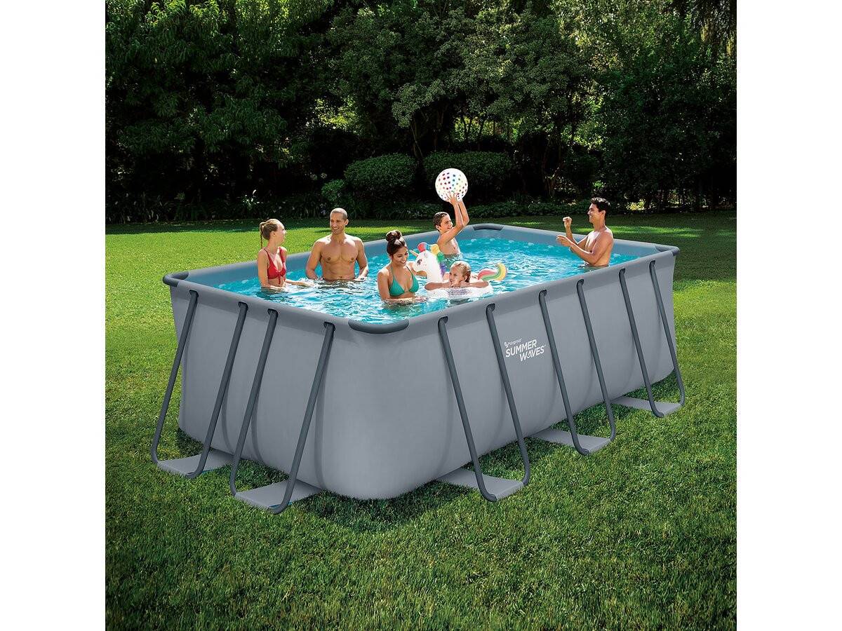 Habitat Et Jardin - Piscine Tubulaire "ludo 2" - 4,01 X 2,01 X 1,22 M - Filtration 2,3 M3/h -habitat Et Jardin - Imagen 2