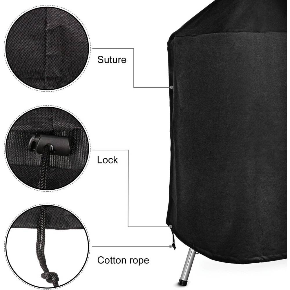 Housse de Protection Barbecue Charbon 57cm Imperméable et Respirante - Living123 - Image 2