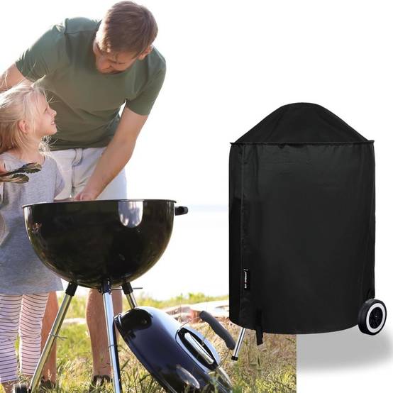 Housse de Protection Barbecue Charbon 57cm Imperméable et Respirante - Living123 - Image 4