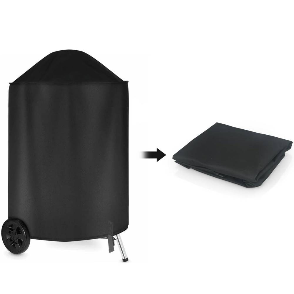 Housse de Protection Barbecue Charbon 57cm Imperméable et Respirante - Living123 - Image 1
