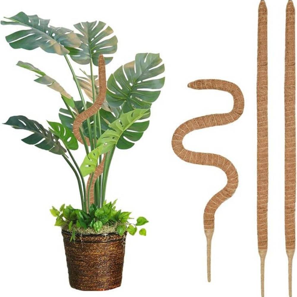 Tuteur en coco flexible et transformable pour les plantes 60CM Paquet de 2 MCBOSON - Image 2