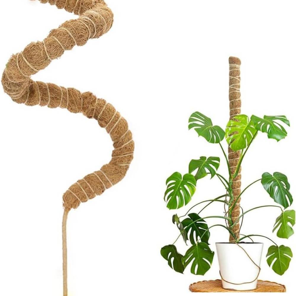 Tuteur en coco flexible et transformable pour les plantes 60CM Paquet de 2 MCBOSON - Image 3