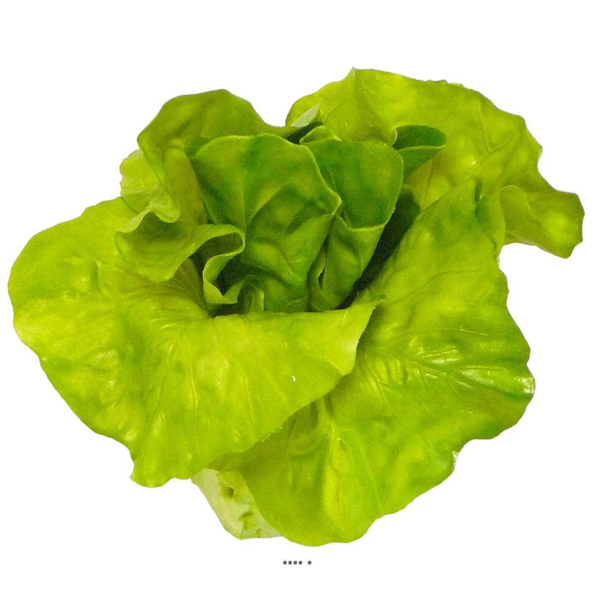 Artificielles - Salade coeur de laitue legume artificiel H 14 cm et D14 cm Latex - Imagen 1