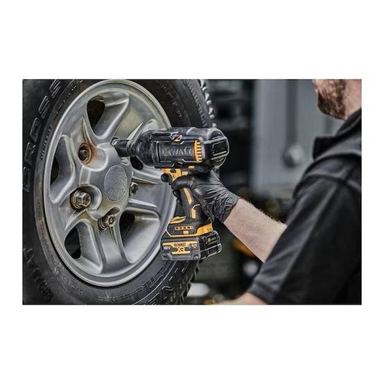 Boulonneuse ½” avec coque DEWALT XR 18V 5.0Ah Brushless 1396 Nm - 2 batteries, chargeur - DCF900P2G-QW - Image 5