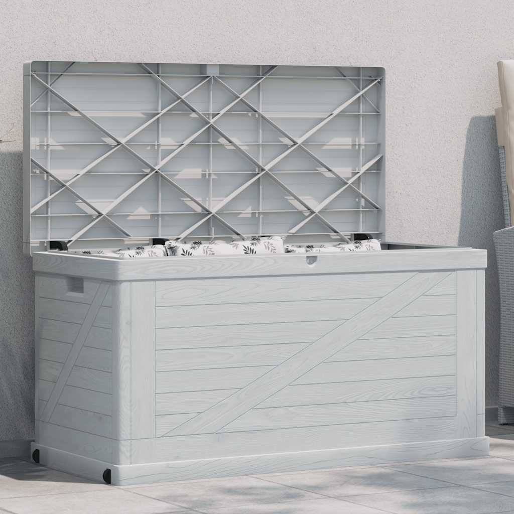 Vidaxl - Boîte de rangement de jardin 420 L Gris clair vidaXL 45691 - Imagen 1
