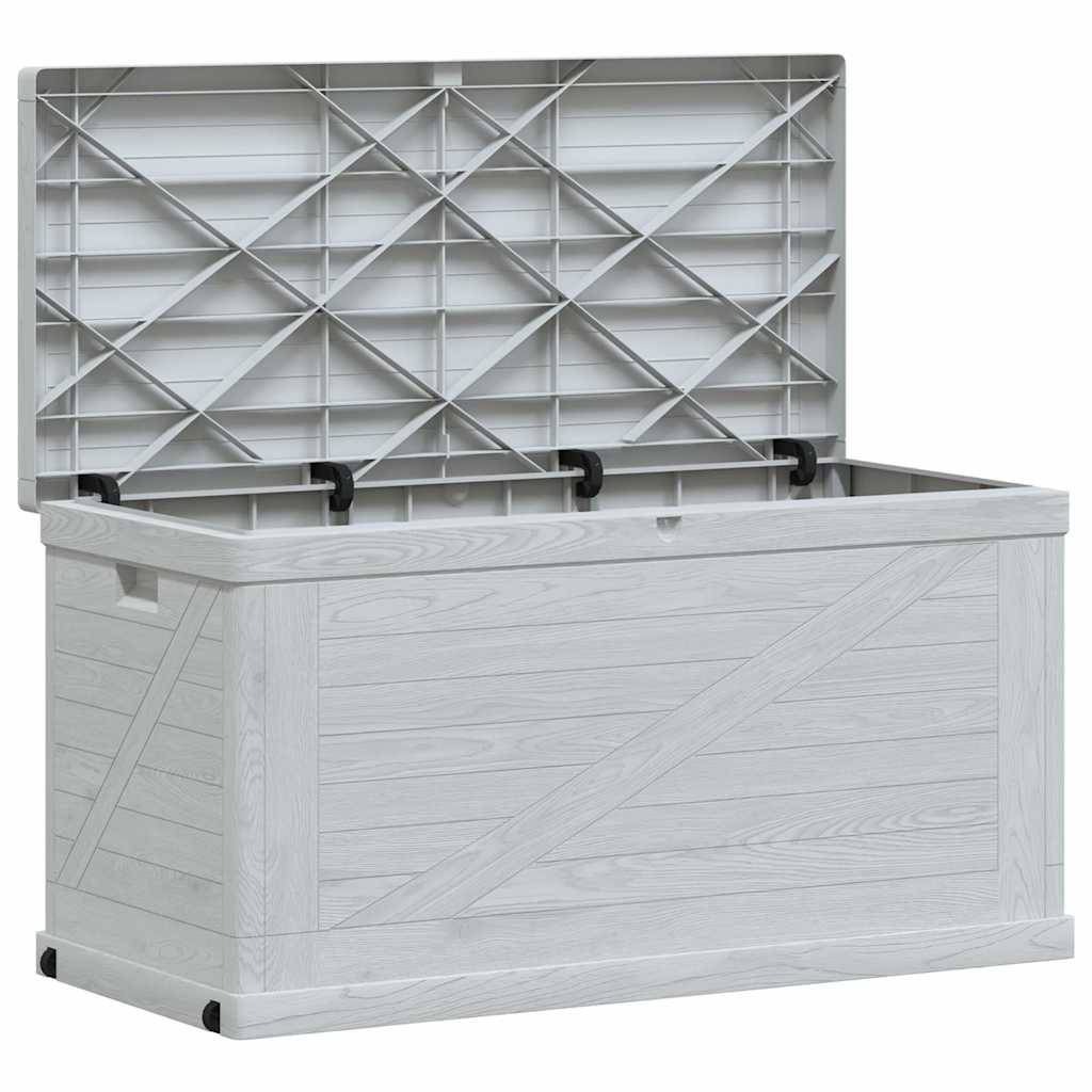 Vidaxl - Boîte de rangement de jardin 420 L Gris clair vidaXL 45691 - Imagen 2