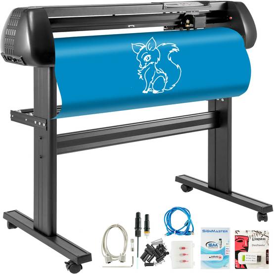 VEVOR Plotter D coupe Vinyle 720mm Avec Logiciel SignMaster Affichage vevor-plotter-d-coupe-vinyle-720mm-avec-logiciel-signmaster-affichage