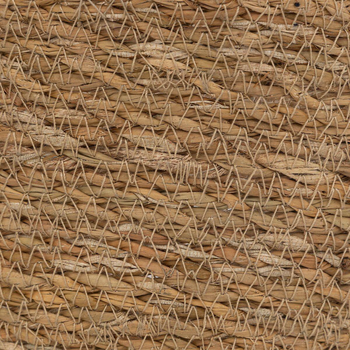 Lot de 3 Paniers de rangement en Jute et Coton coloré D 35 D 30 et D 25 cm - Imagen 8