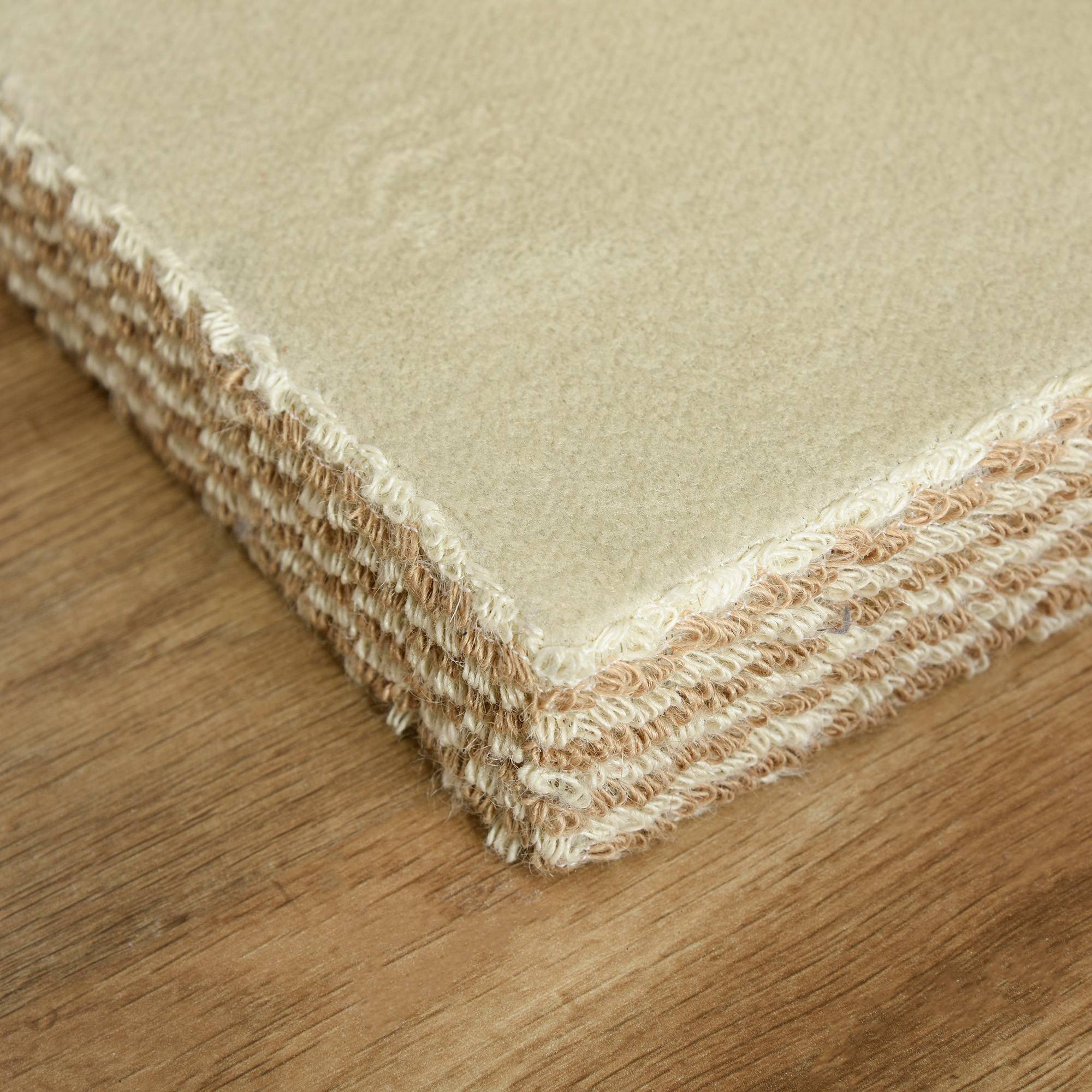 Pawhut - Arbre à chats style cosy chic griffoirs jute naturelle niche plateforme peluche courte bicolore beige café - Imagen 7
