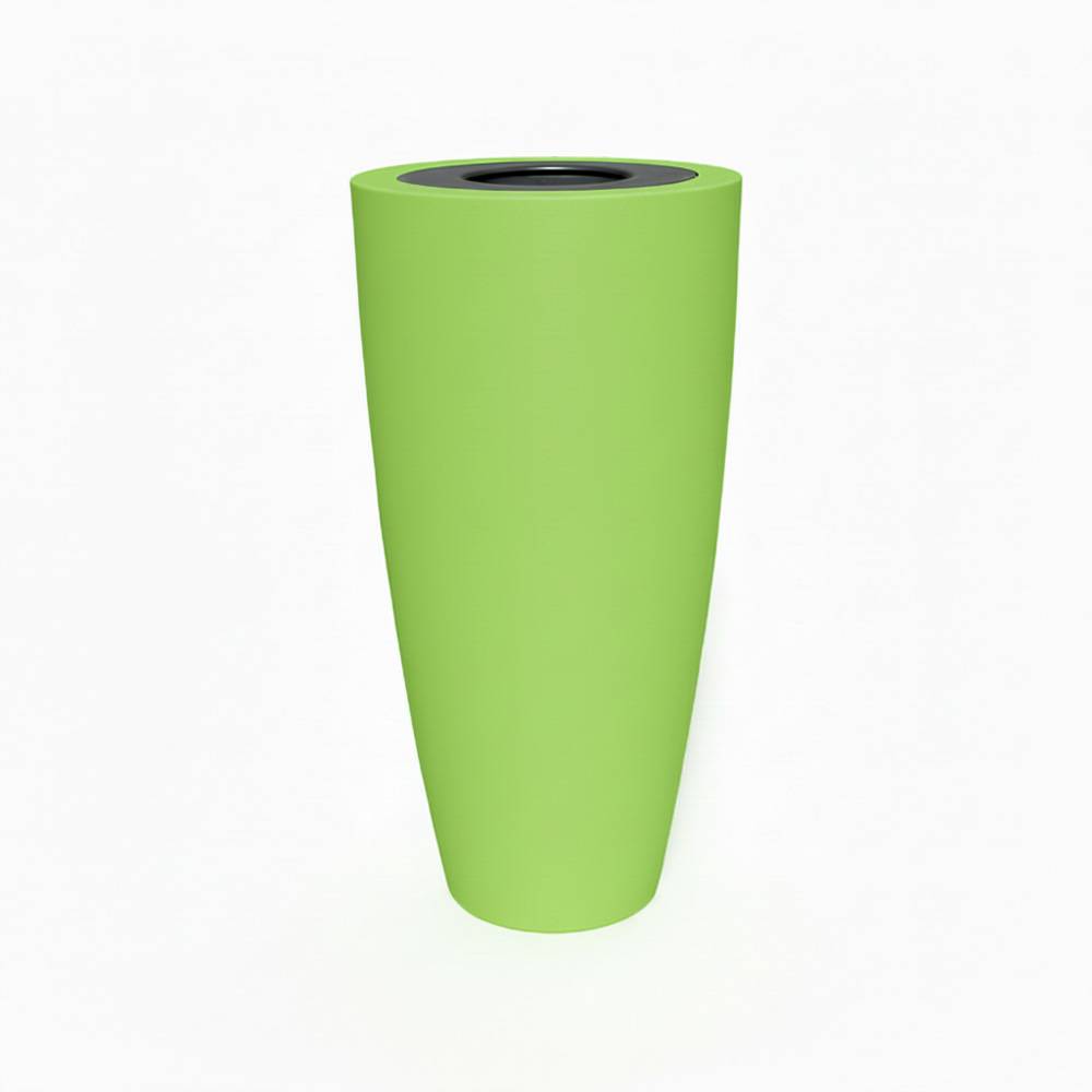 Pot de fleurs conique 200l delight - plast'up rotomoulage - Image 1