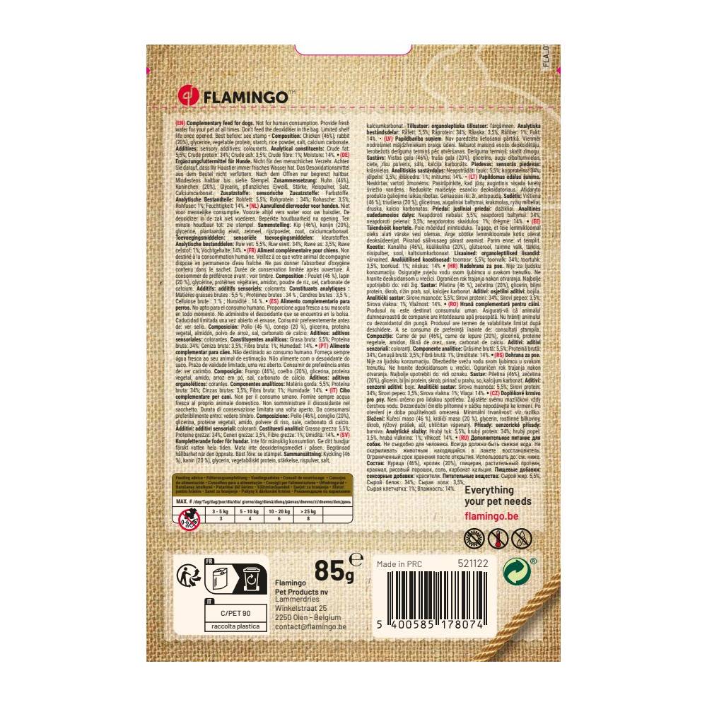 Friandises Hapki Cigare Lapin & Riz 85 g pour chien - Imagen 4