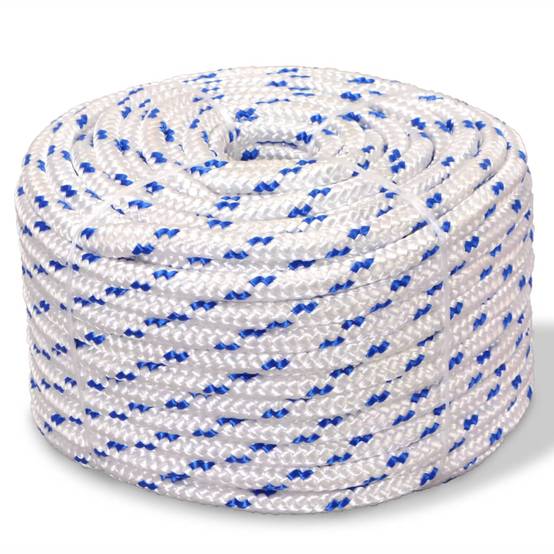 Corde de bateau Polypropylène 12 mm 250 m Blanc Maison Chic - Image 2