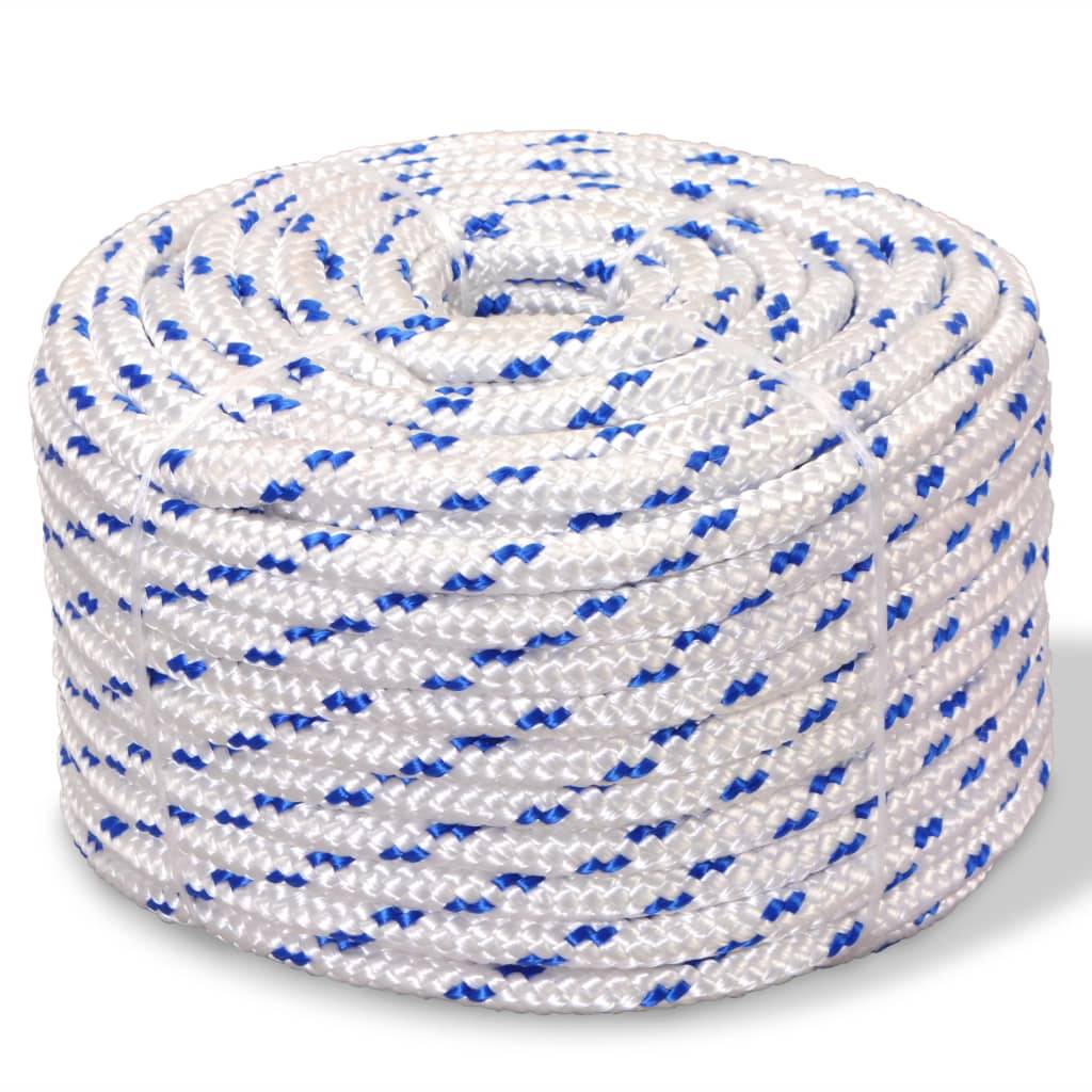Corde de bateau Polypropylène 12 mm 250 m Blanc Maison Chic - Image 2