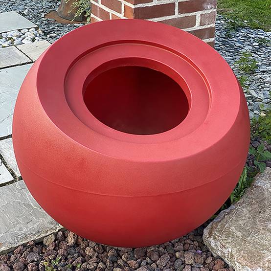 Pot de fleurs sphérique xxl dolce vita 300l-lot de 2 - Image 5