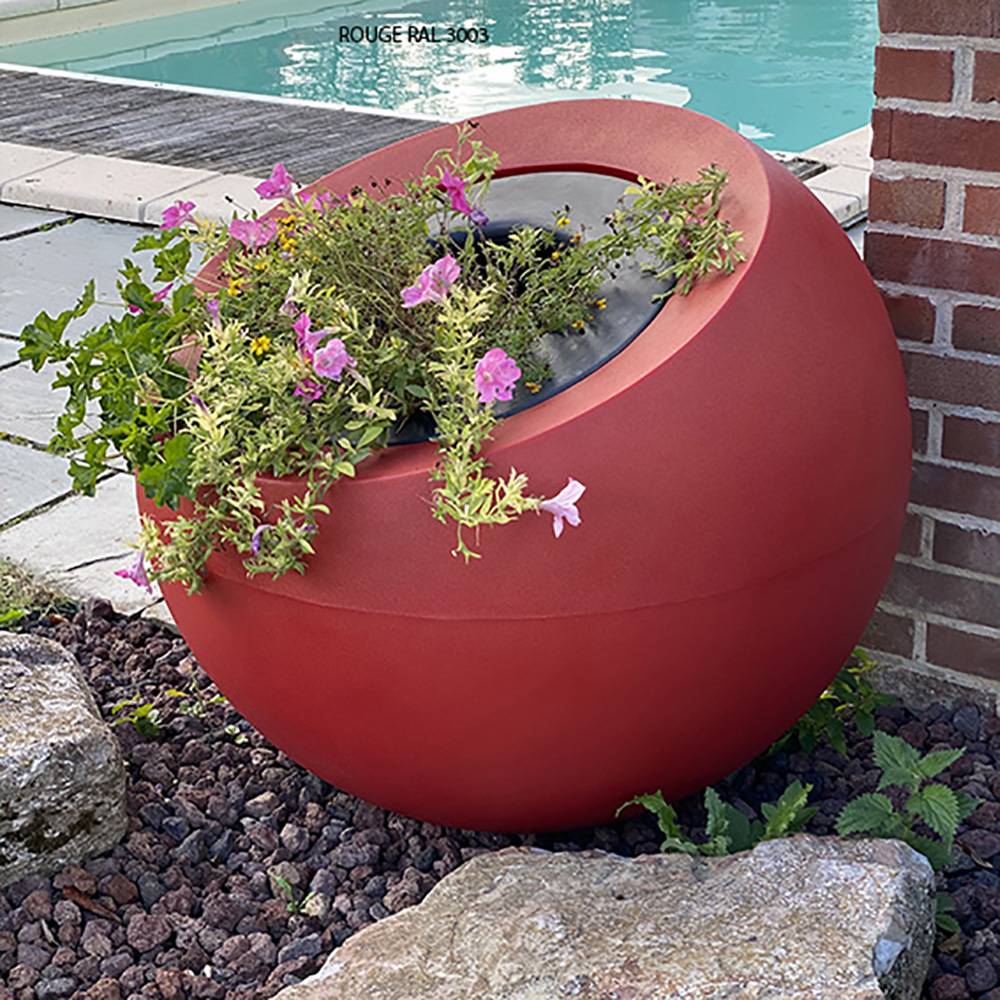Pot de fleurs sphérique xxl dolce vita 300l-lot de 2 - Image 2