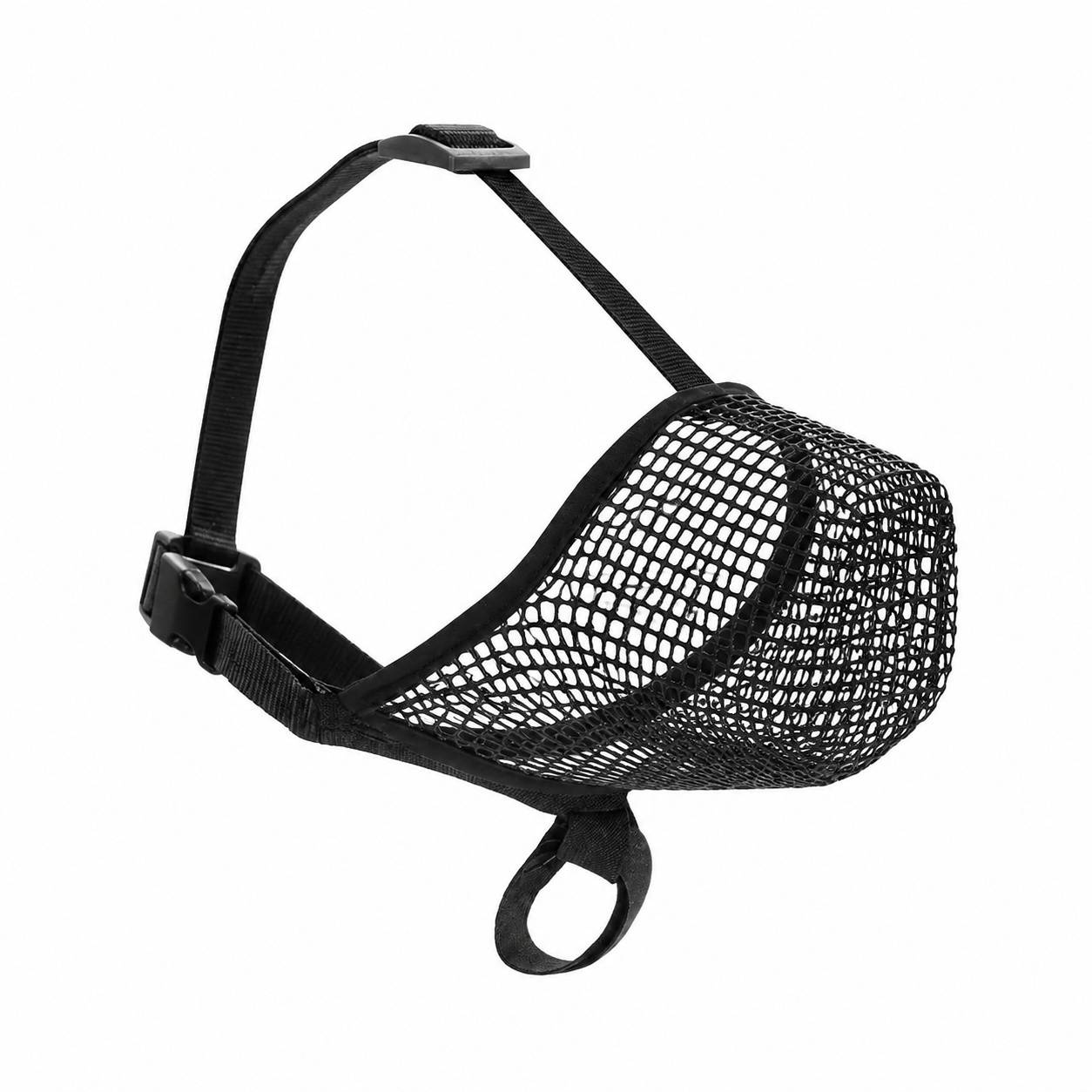 Musaquet pour Chien Respirant en Maille Douce Réglable à Scratch pour Grand Moyen Petit Chien
