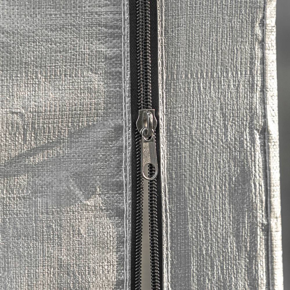 Abri de Jardin Abri de Vélo Argent L.176 x l.120 x H.163 cm SoBuy - Imagen 6