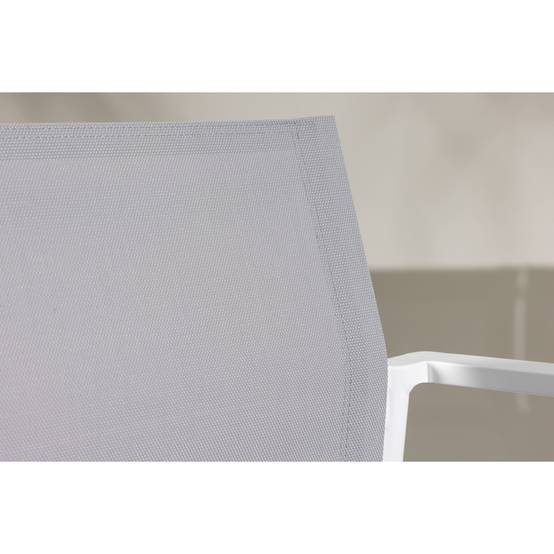 Salon de Jardin "Break" 105cm Blanc - Image 9