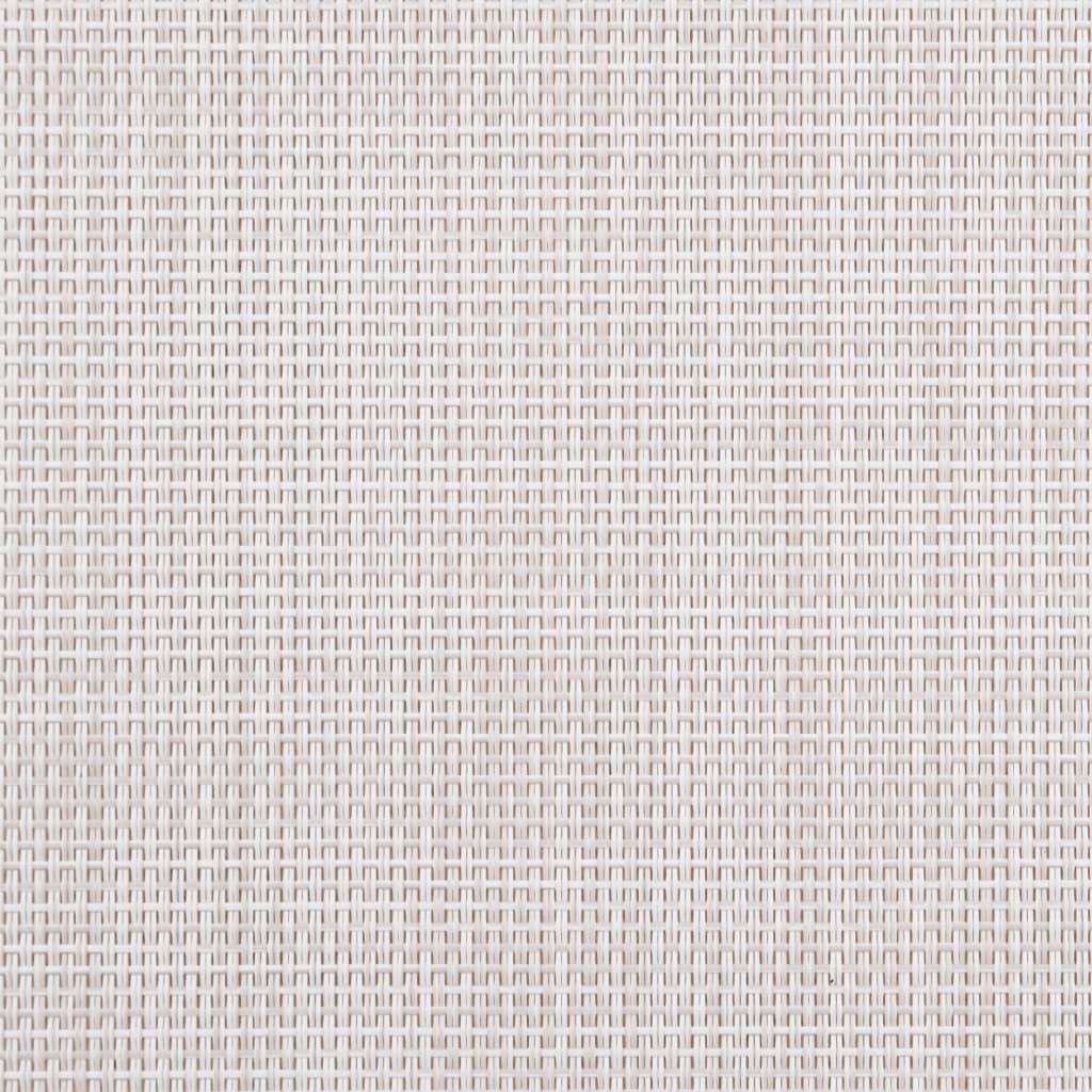 2 pcs Chaises longue | Transat | Bain de soleils gris bois acacia solide et textilène - Image 7