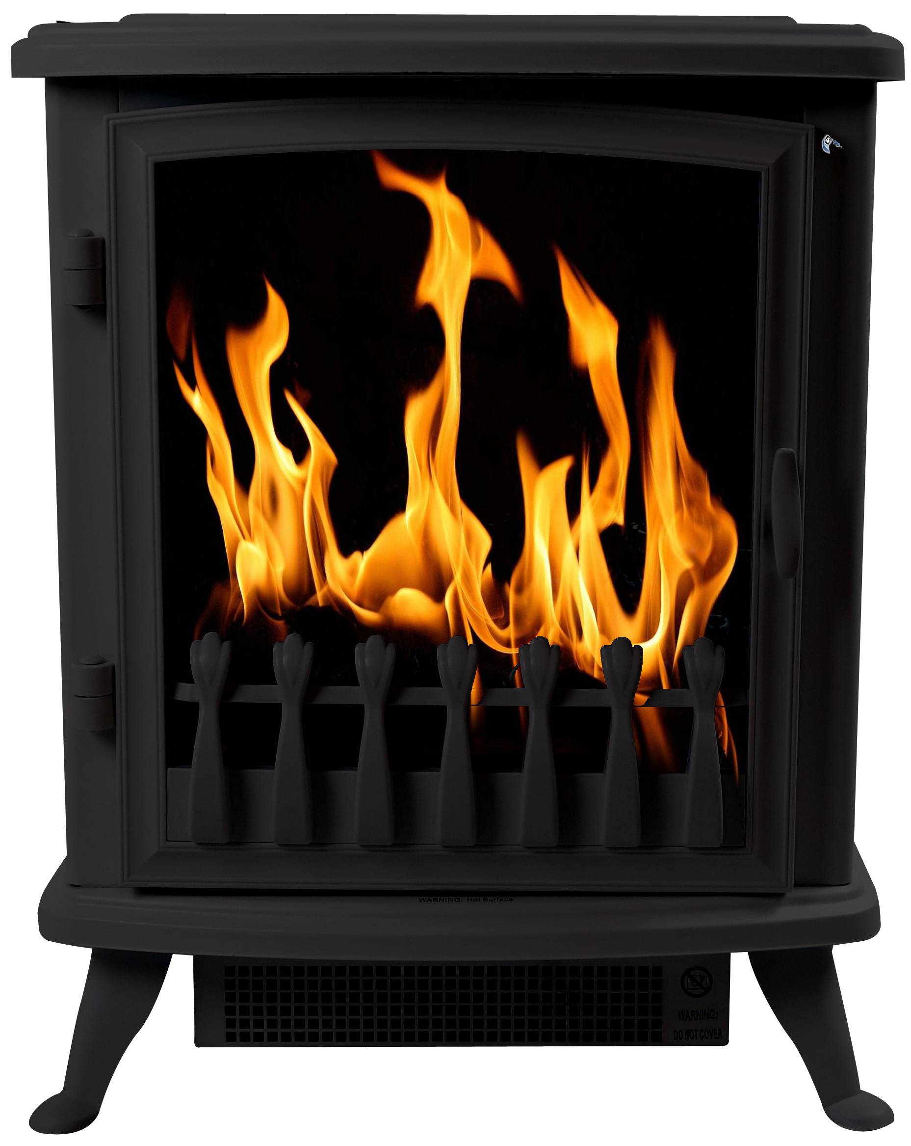 Cheminée électrique 2000w avec flamme 3d noir 139 Chemin'arte - Imagen 1