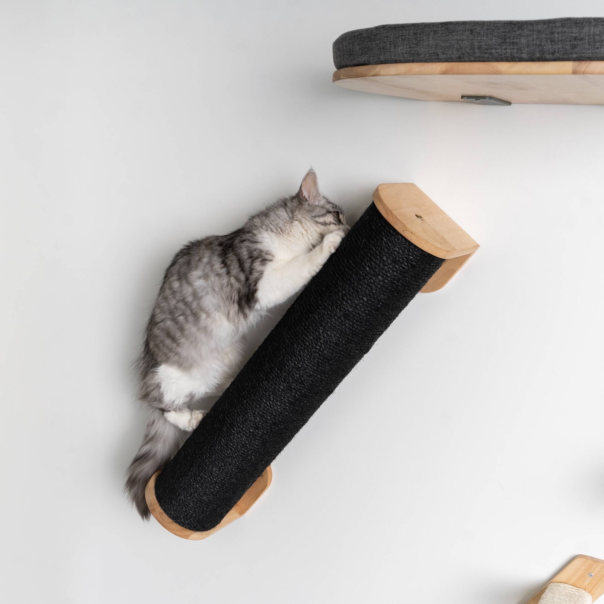 Rhr Concepts Bv - Mur d’escalade pour chat - Poteau mural en sisal XXL (Blackline) - RHR Concepts BV - Imagen 2