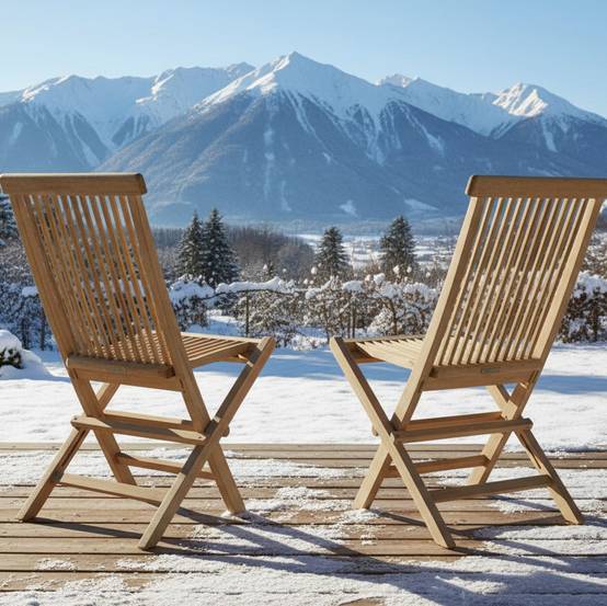 Teck'Attitude - Salon de jardin en teck massif Malo, 2 places - TECK'Attitude - Imagen 8