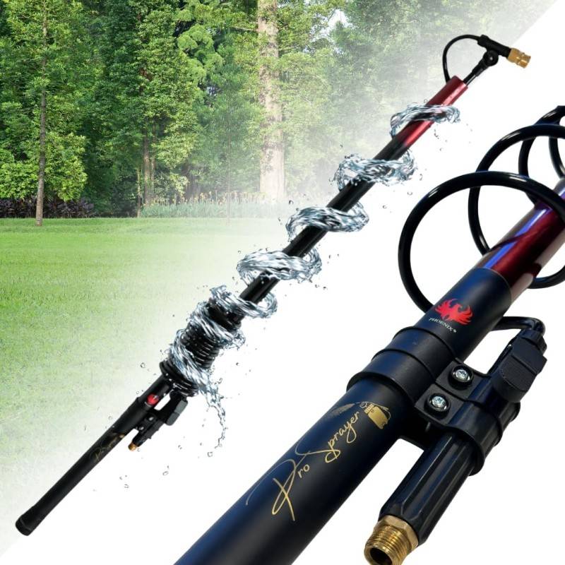 PHOENIX Perche EVO télescopique 5,4M compatible Pro Sprayer(EVO)/ Dorsal Sprayer(EVO)/Gladiator - Image 1