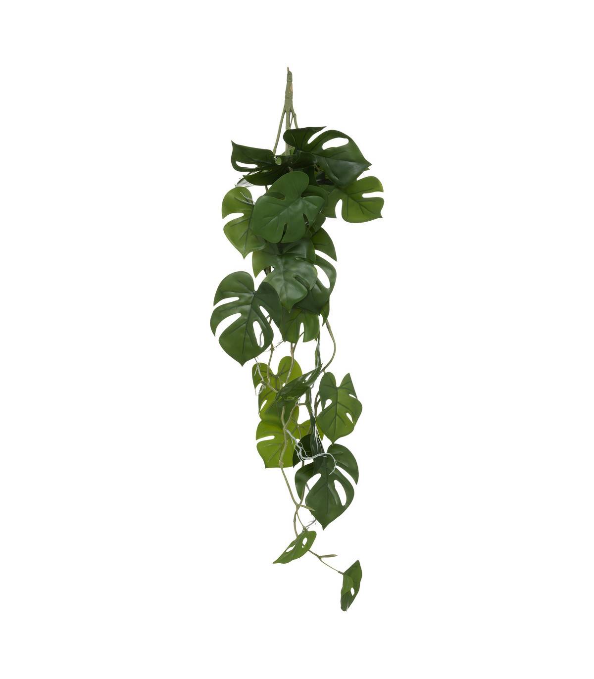 Plante tombante artificiel Monstera H 85 cm - Image 1