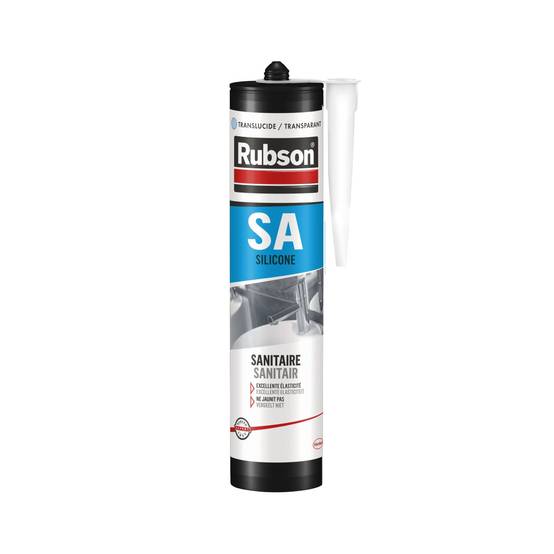Rubson - Mastic silicone sanitaire translucide 300ml - RUBSON - 165173 - Image 1