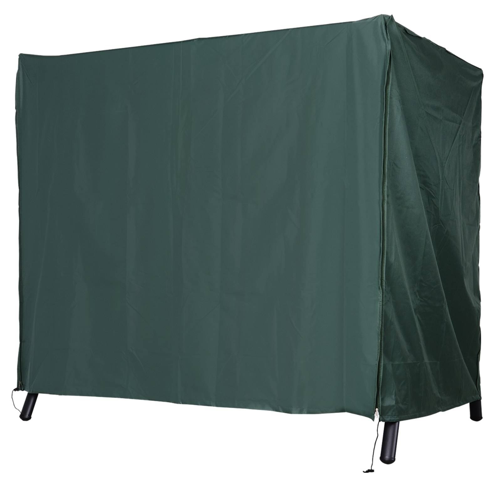 Housse de Balancelle 3 Places Tissu Oxford 420D Jardin Imperméable Vert Foncé 177x114cm - ComfortXL Outdoor Living - Image 1