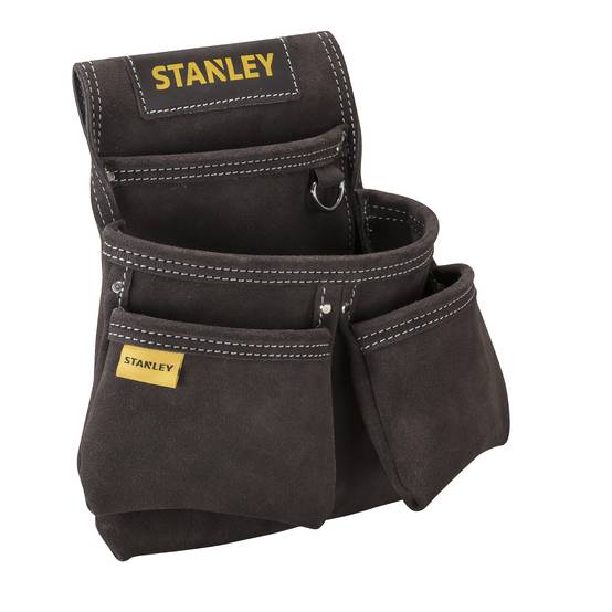 stanley - STANLEY Porte-outils en cuir qualité supérieure 4 Poches - Image 1