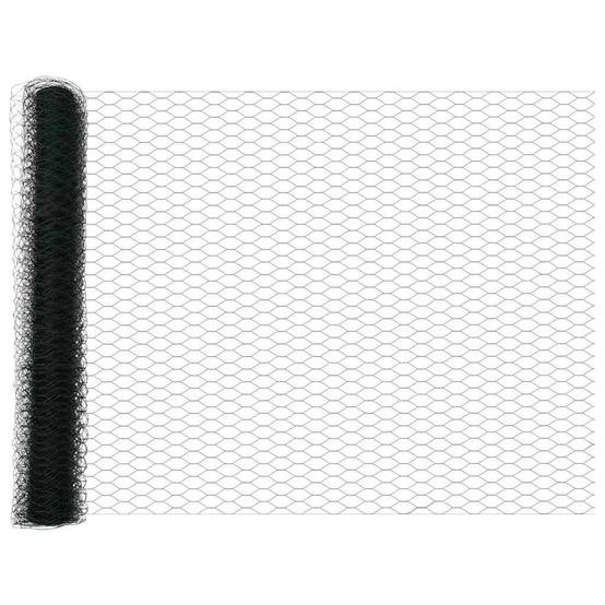 Clôture hexagonale PVC Vert 100 x 1.2 cm, Poids :17.8kg - PANGIVO - Image 5