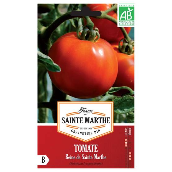 Tomate Reine de Sainte-Marthe Bio - Ferme de Sainte Marthe le sachet de 50 graines environ