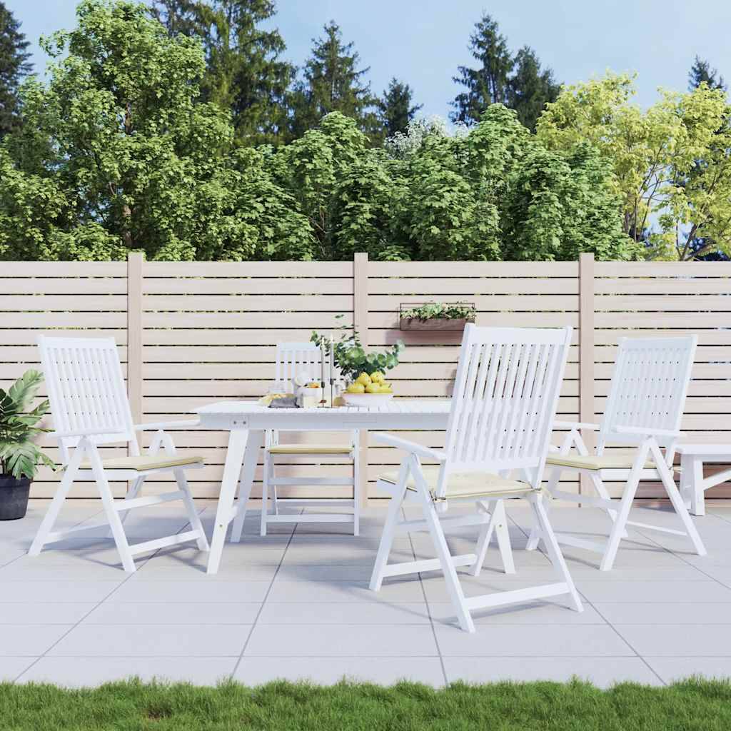 PANGIVO - Coussins de chaise de jardin polyester crème 40 x 40 x 4 cm - PANGIVO - Image 1